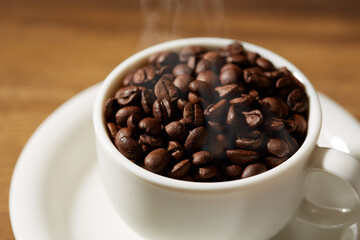 ホットコーヒー　イメージ