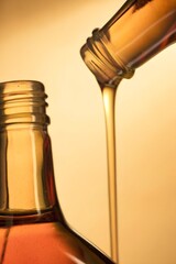 Gold Honey Texture Background 8K Seamless Pouring Liquid