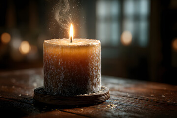 candle in the dark