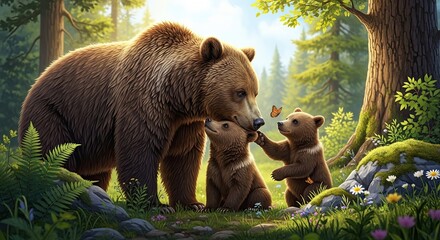 Sleek modern curved monitor displays futuristic data visualizations and abstract glowing artwork, perfect for tech innovation and digital strategy presentations.