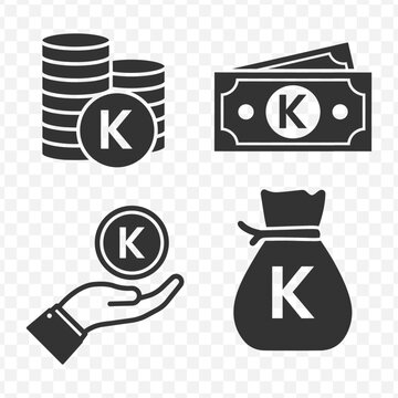 Papua New Guinean Kina Currency Symbol for Financial Markets and International Trade, Representing Economy of Papua New Guinea