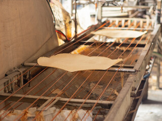 Chinese snack: multigrain machine-made pancake
