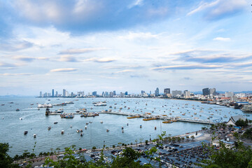 View of the city pattaya 