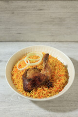 Nasi Kebuli or Kabuli Rice