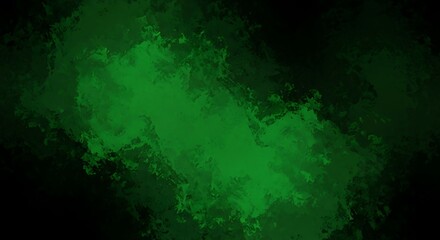 Fototapeta premium An abstract background featuring a blend of dark and vibrant green hues, creating a textured, organic feel, perfect for adding depth and visual interest to any design