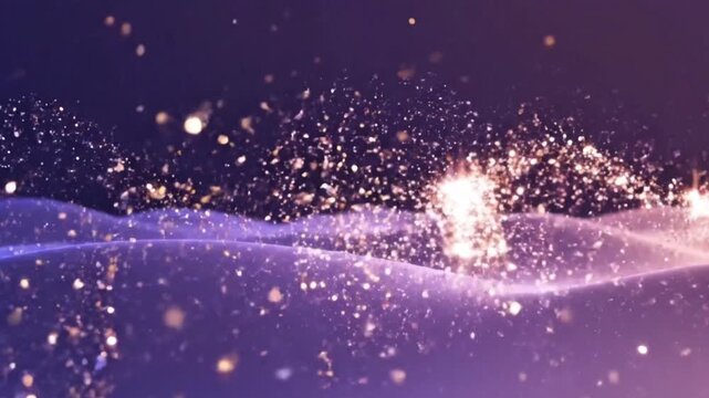 background purple glitter