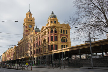 Melbourne, Australia : Flinders Street Station is the major interchange for suburban trains in Melbourne, Australia.