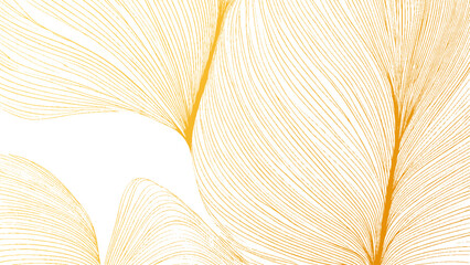 summer leaf vector featuring lush Golden Color jungle foliage and exotic botanical elements