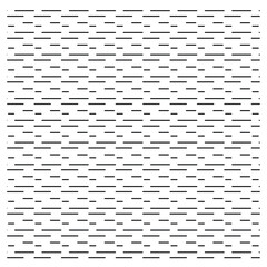 Abstract black and white geometric pattern with repeating lines and dashes