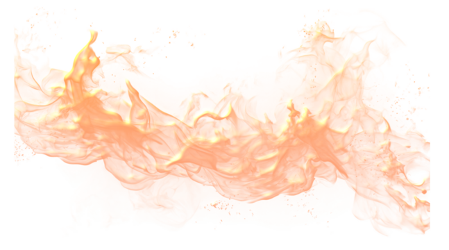 Vibrant liquid fire splash, a dynamic abstract orange and yellow abstract element capturing motion and energy with glowing highlights and fluid forms, perfect for designs. - Powered by Adobe