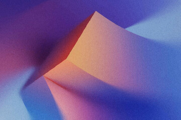 Abstract color background. Gradient blend. Bright colored glow. Diffuse glare. Blurry highlights. Modern design template for web cover. Bitmap. Raster image.