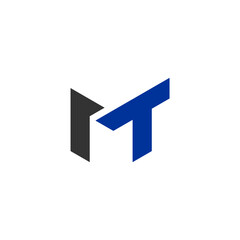 Minimal TM Letter Logo initial M, T ssymbol