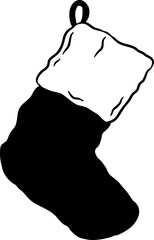 Hand Drawn Christmas Stocking