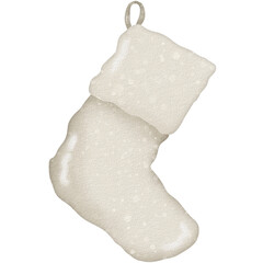 Watercolor Christmas Stocking