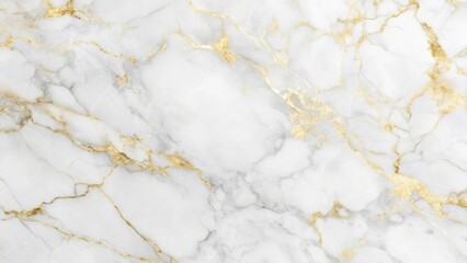 Fototapeta premium Elegant White Marble Texture with Golden Veins A Luxurious Background for Design Projects