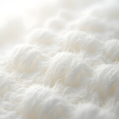 Close-up Macro of Cotton Fabric Weave Texture