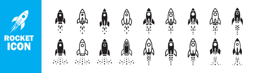 Pictogram Collection: Rockets and Space Flight