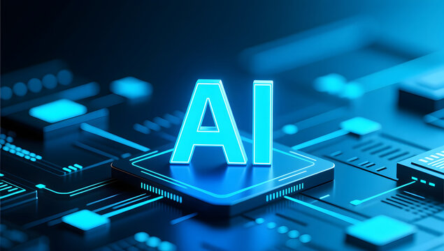 AI Artificial intelligence robot chat questions technology Internet background