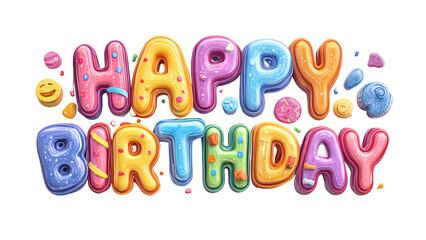 Fototapeta premium happy birthday candles