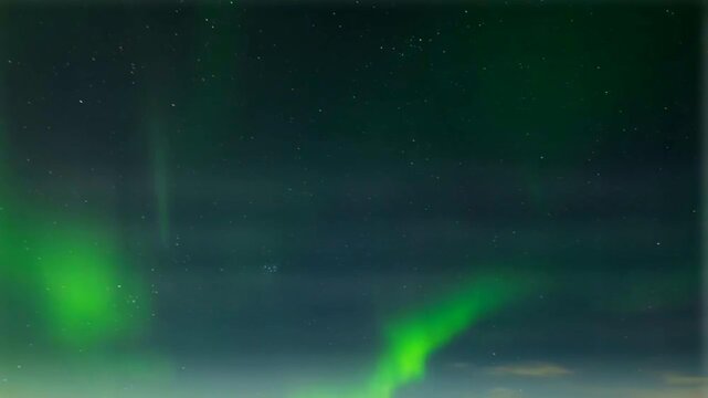 Realistic green aura with gray cloud.