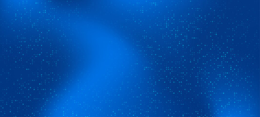 Abstract digital blue square particles background