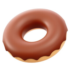 donut 3d illustration