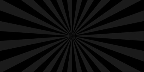 Retro abstract black and gray  colorful explosion vintage ray sunrise star sunbeam texture background. vector illustration circle light banner cartoon add design.	