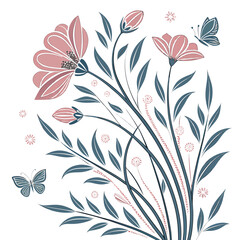 seamless floral background