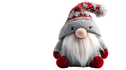 santa claus figure isolated on white