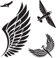 vector illustration of an eagle