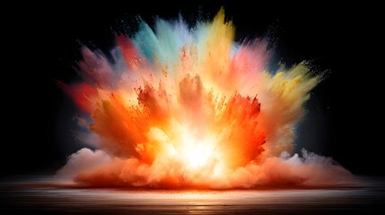 Energy Burst Advertisement Background