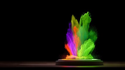 Energy Burst Advertisement Background