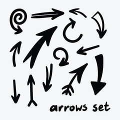 Black And White Arrow Collection