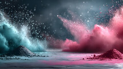 Energy Burst Advertisement Background