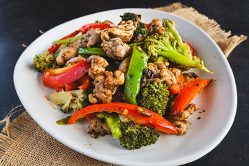 Chicken Broccoli Stir Fry | Asian Style Chicken and Broccoli | Healthy High-Protein Stir Fry | Quick Homemade Chicken Dish | Easy Weeknight Dinner Recipe
