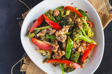 Chicken Broccoli Stir Fry | Asian Style Chicken and Broccoli | Healthy High-Protein Stir Fry | Quick Homemade Chicken Dish | Easy Weeknight Dinner Recipe

