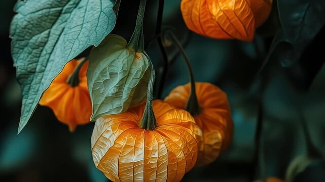 Physalis Lanterns Bloom.