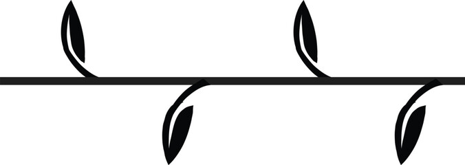 black and white vector illustration of an arrow