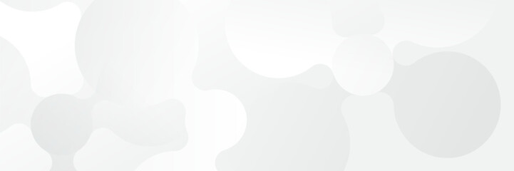 Abstract pattern white geometric banner design background.