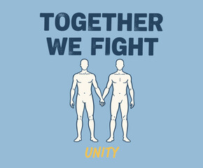 Breast cancer awareness month round emblem with hand drawn lettering. Vector pink ribbon circle icon on white background. Breast cancer awareness month pink ribbon vector women solidarity