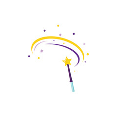 Wand Magic stick icon