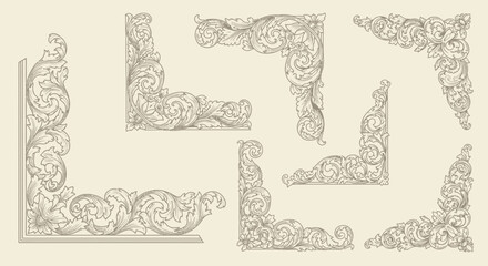 hand drawn sketch of animals