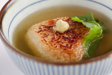 焼きおにぎり茶漬け