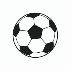 Obraz premium Flat design soccer ball