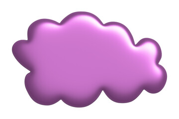 3d speech bubble Blank empty message box Textbox frame for banners, price tags, stickers, design