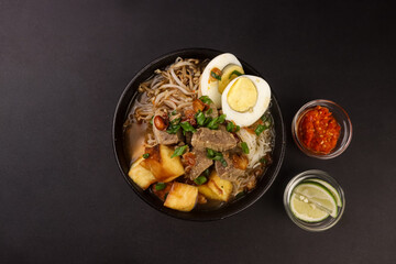 Sop Ubi is Traditional Soup from Sulawesi, Indonesia.