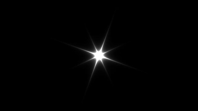Twinkle sparkle stars animation, blinking cartoon stars, looping animation twinkling stars shining in the night sky, sparkling glitter star dust trail loop animation on black screen background. 4k