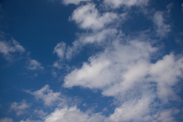 Clouds come in various shapes.