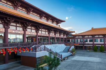 「佛光山 法水寺」群馬県　台湾のお寺
