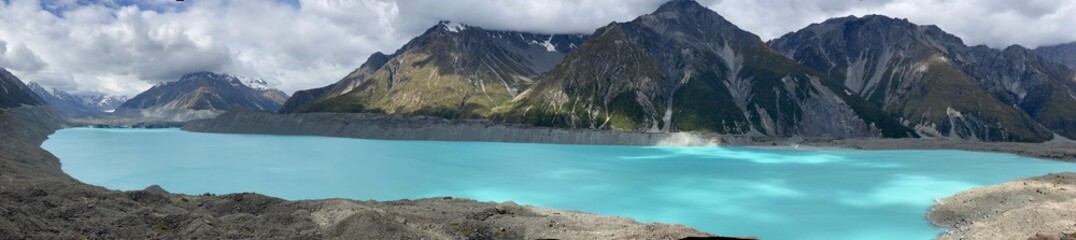 Vast Panoramic View Tasman Glacier